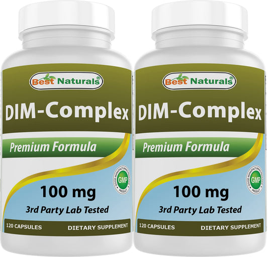 Best Naturals DIM Complex bottle front for daily wellness routine