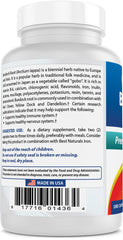 Best Naturals gluten-free non-GMO icons on packaging.