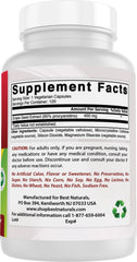 Best Naturals Grapeseed Extract serving size label for planning your routine.