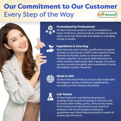 Best Naturals made in USA facility ensures trusted manufacturing standards