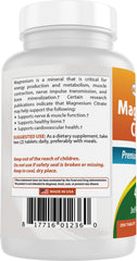 Best Naturals Magnesium Citrate packaging features simple, user-friendly design.