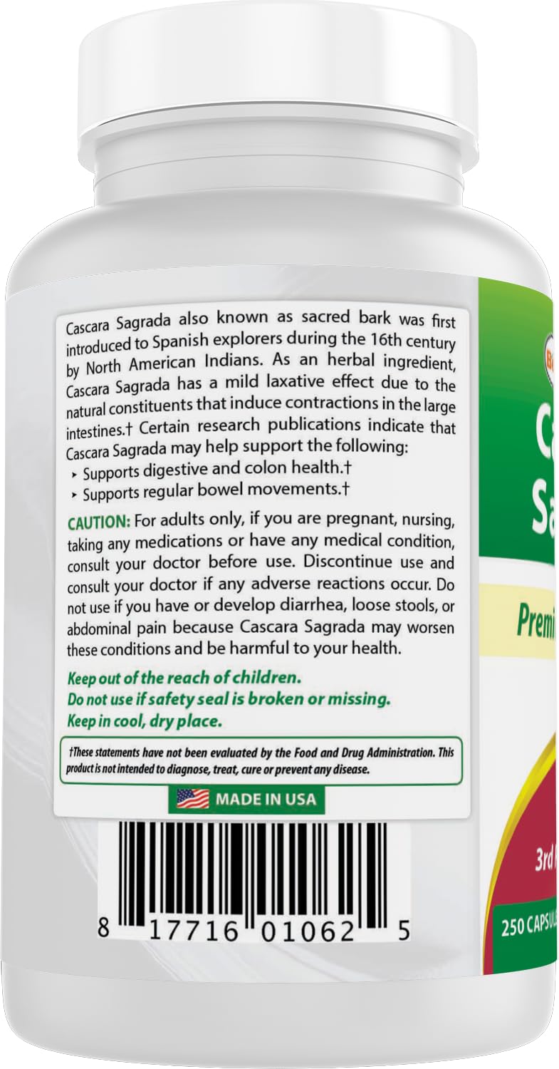 No artificial colors or sweeteners on Best Naturals label.