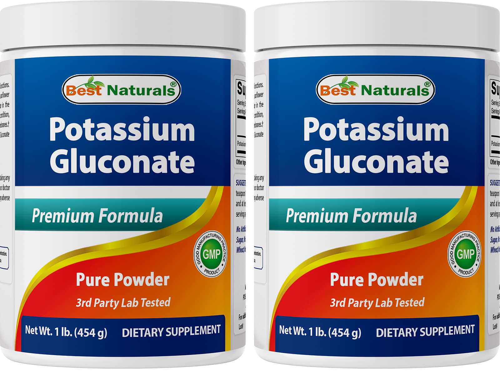 Best Naturals potassium gluconate bottle front for daily supplement use