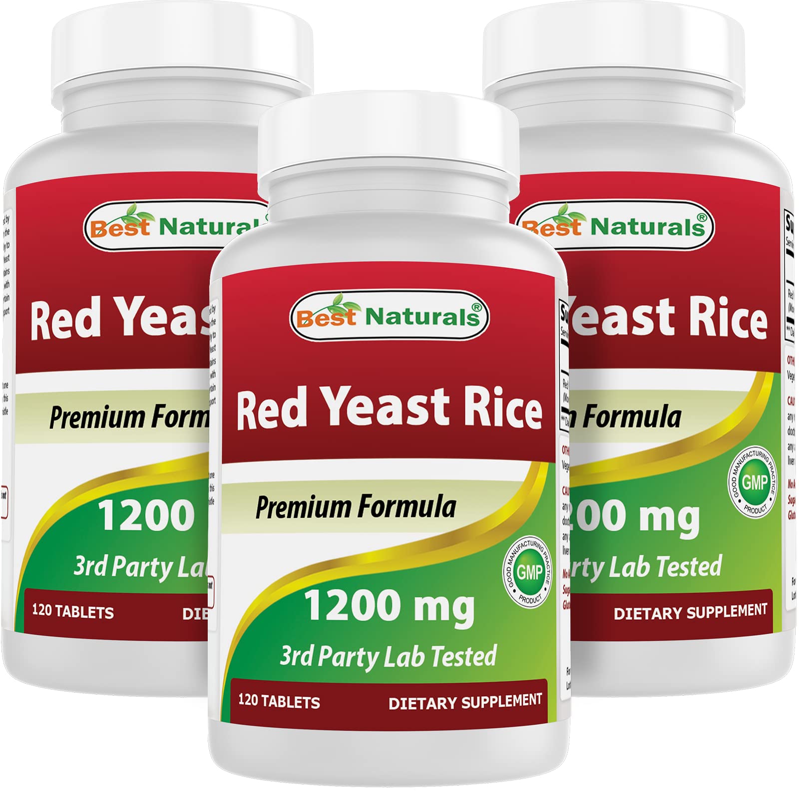 Best Naturals Red Yeast Rice bottle displayed for daily supplement routine