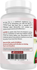 USA-made label on Best Naturals Red Yeast Rice packaging