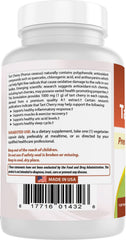 Best Naturals Tart Cherry Extract dosage information on bottle label.