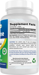 Best Naturals Taurine 1000 mg packaging showcases value and pack size.