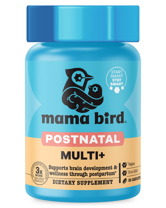 Best Nest Wellness Mama Bird postnatal multi bottle for daily postpartum support
