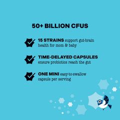 Best Nest Wellness Mama Bird Probiotics time-delayed capsule ensures gut delivery.