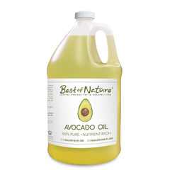 Best of Nature Avocado Oil bottle 64oz for nourishing skin and hair.