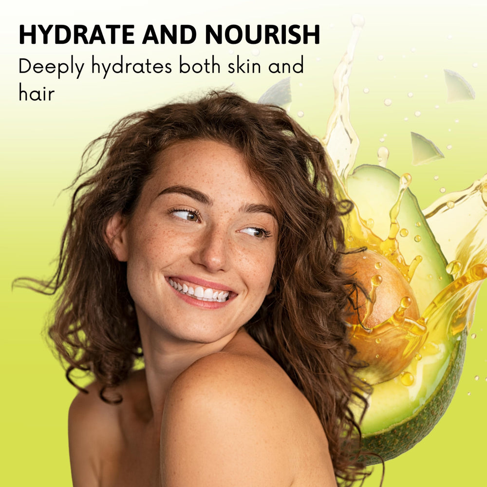 Best of Nature Avocado Oil spa scene, suggesting soothing skincare use.