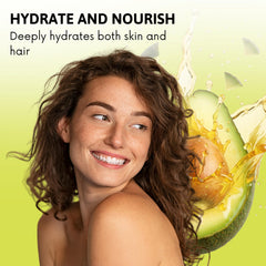 Best of Nature Avocado Oil spa scene, suggesting soothing skincare use.