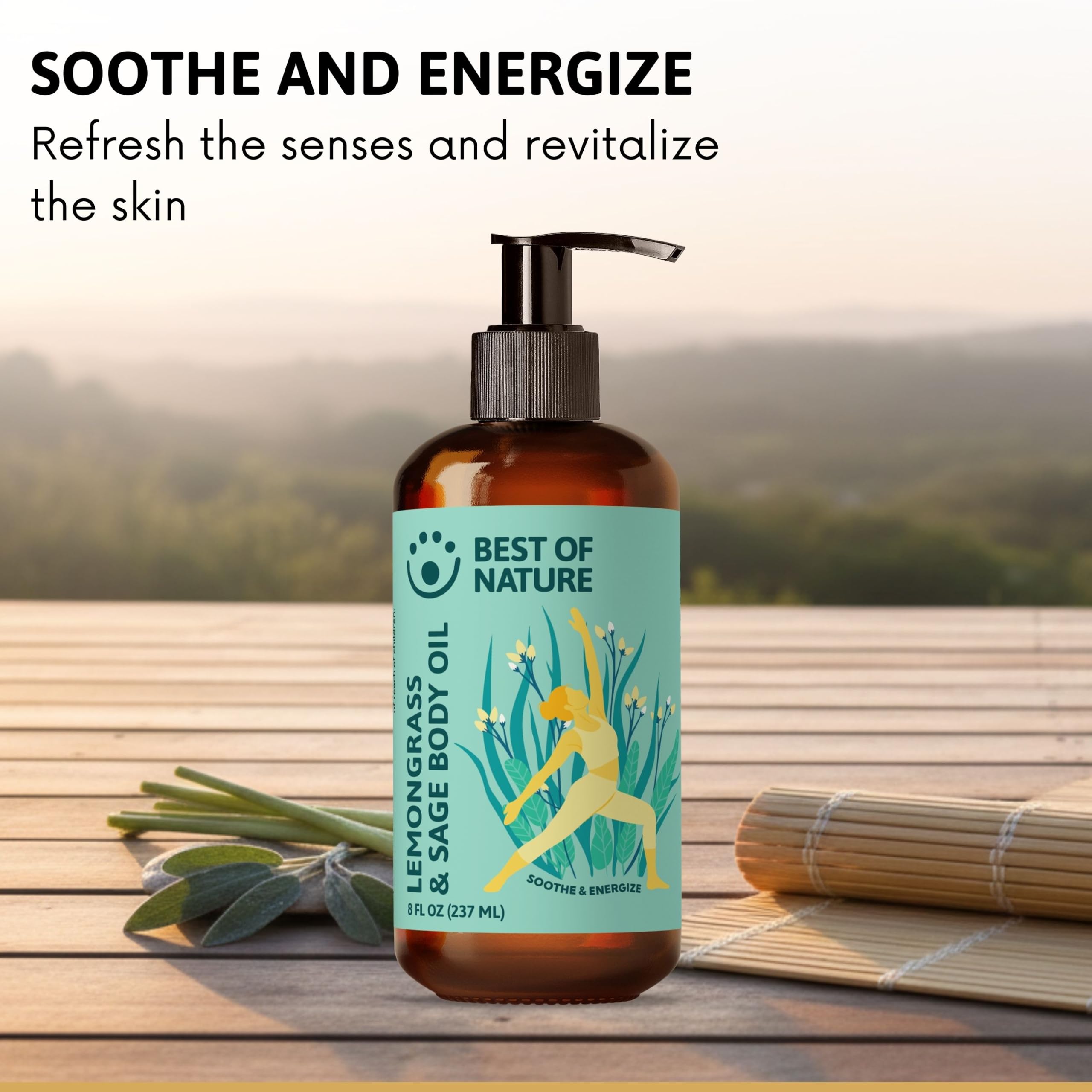 Best of Nature spa scene suggesting relaxing aromatherapy during self-care