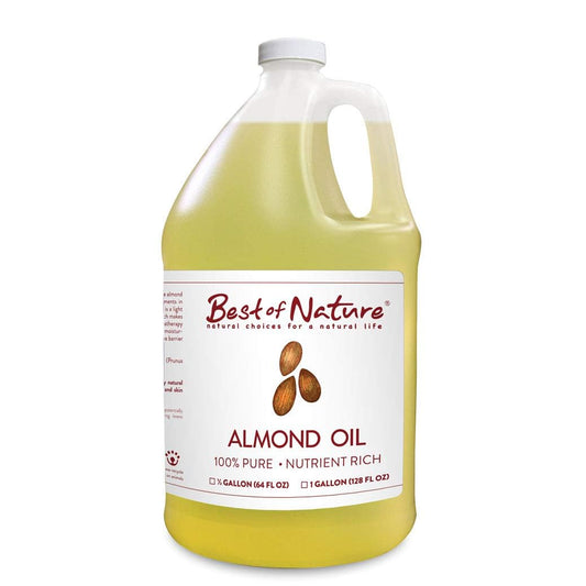 Best of Nature Sweet Almond Oil bottle for daily skin hydration