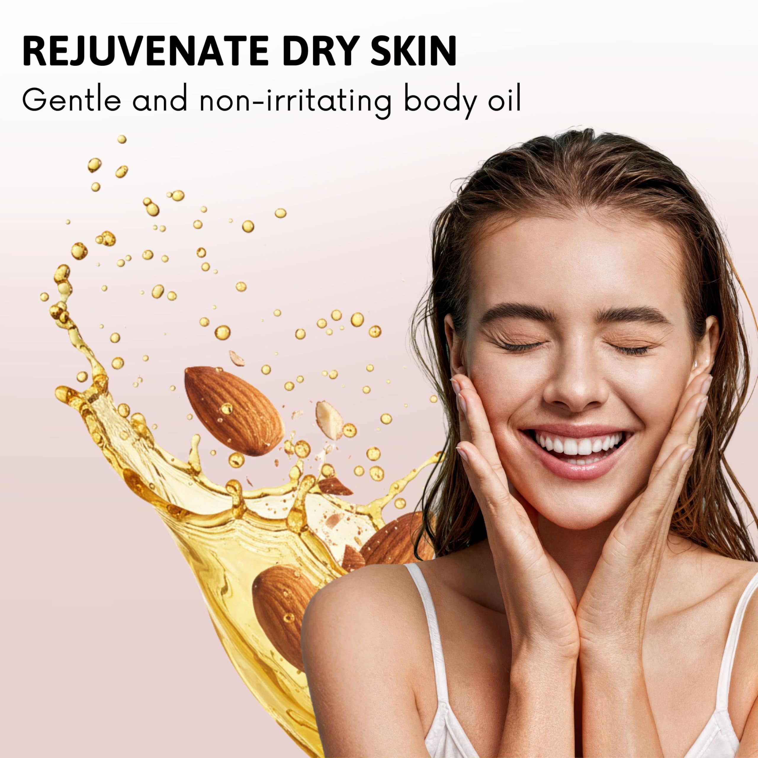 Best of Nature Almond Oil skin application suitable for massage