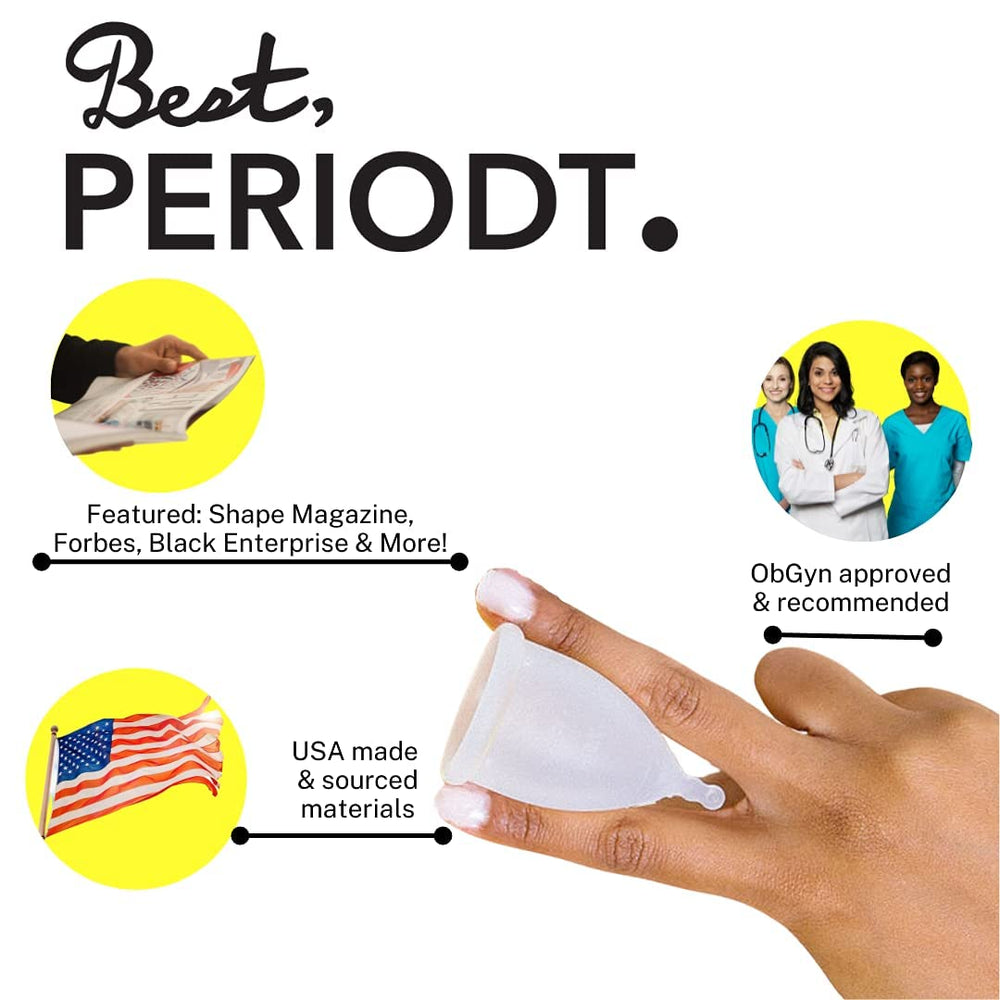 USA-made packaging and cup reflect domestic production quality.