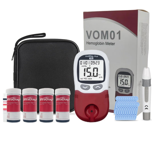 BESTAR LAB hemoglobin meter front view for quick at-home readings.