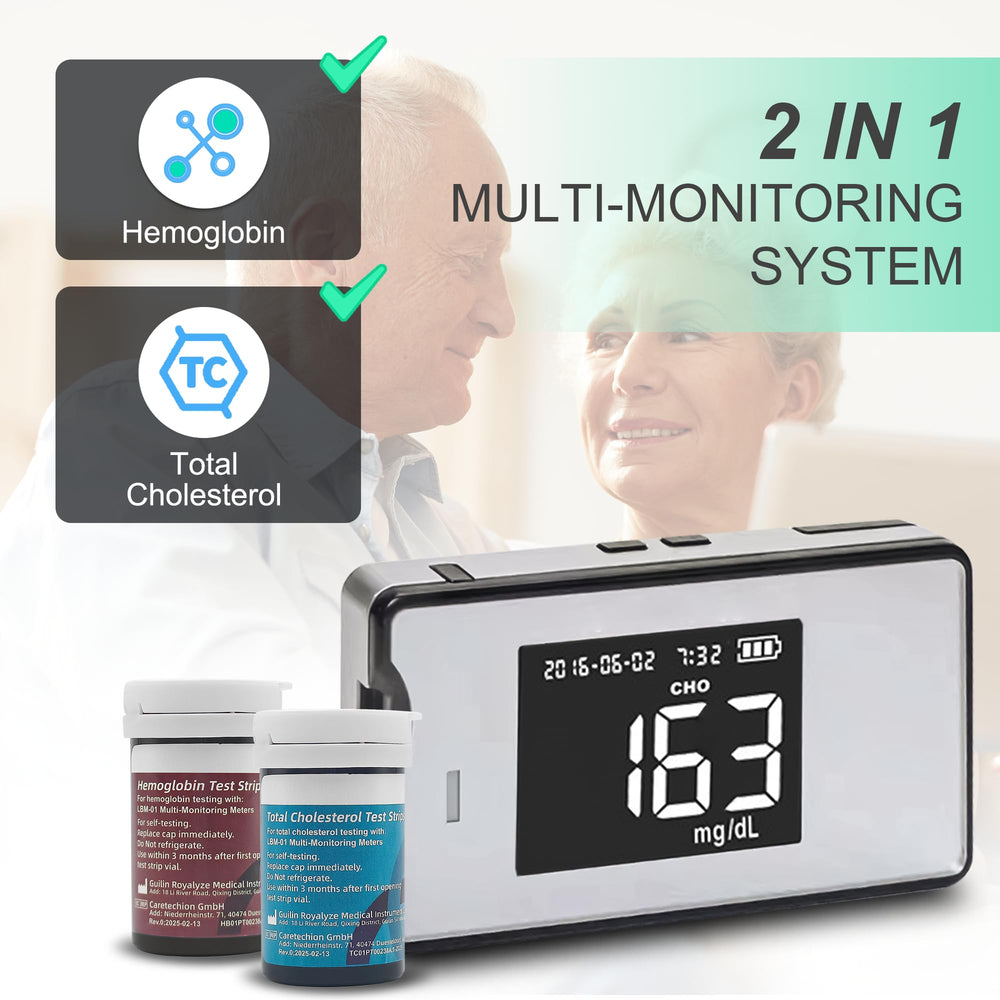 BESTAR LAB hemoglobin test strips pack shown for easy sample testing.