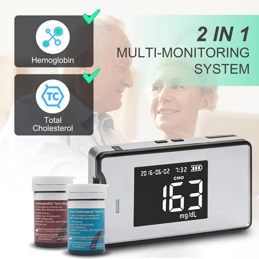 BESTAR LAB hemoglobin test strips pack shown for easy sample testing.