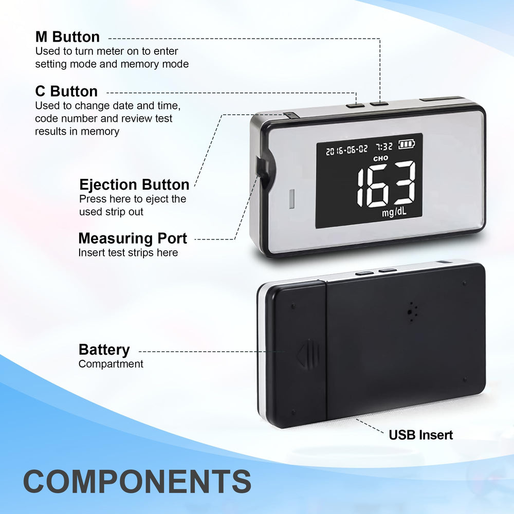 BESTAR LAB meter display with results for rapid home testing.