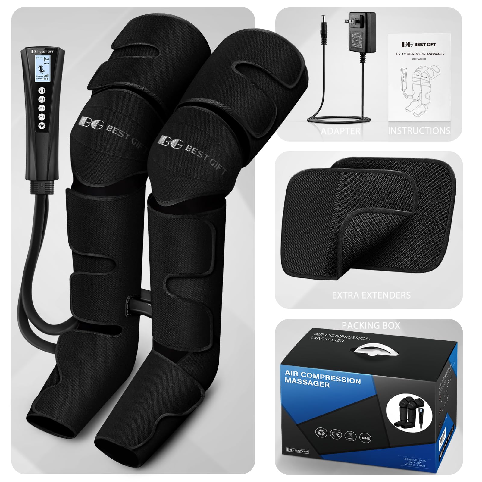 Bestgift auto shut-off timer activates after 20 minutes for safe use.