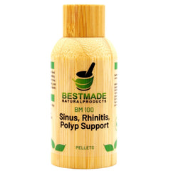 Bestmade BM100 pellets packaging showing nasal comfort and seasonal support.