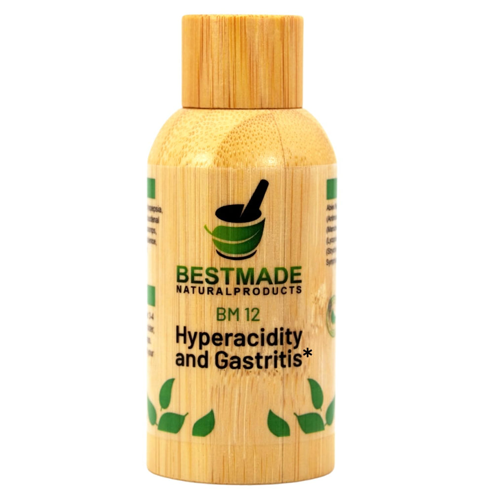 Bestmade BM12 bottle pour shows easy dosing for gentle digestion support.
