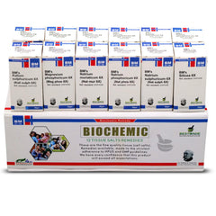 Bestmade economy pack tissue salts with remedy chart for easy self-care.