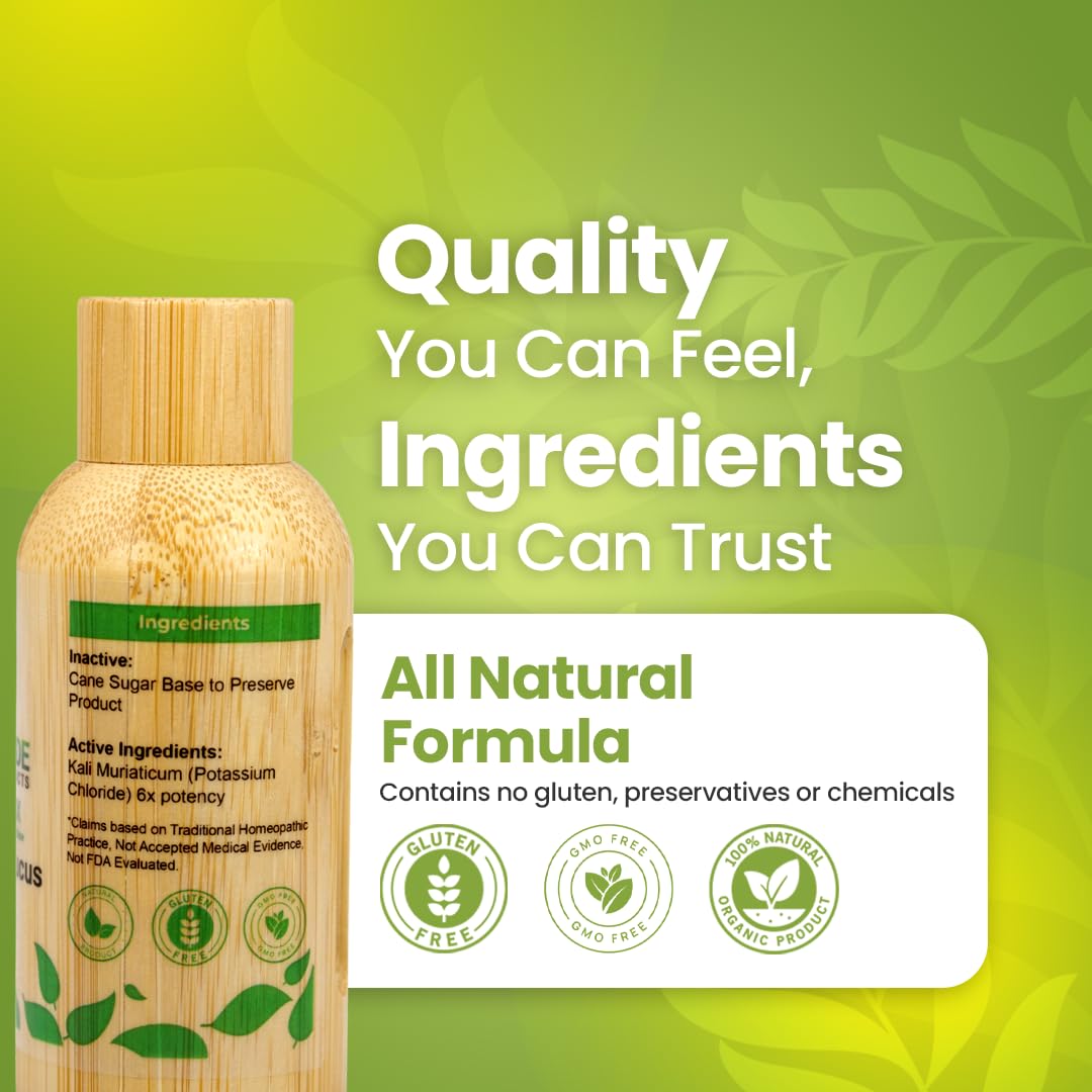 Bestmade Kali Mur 6X is lactose-free for gentle family use.