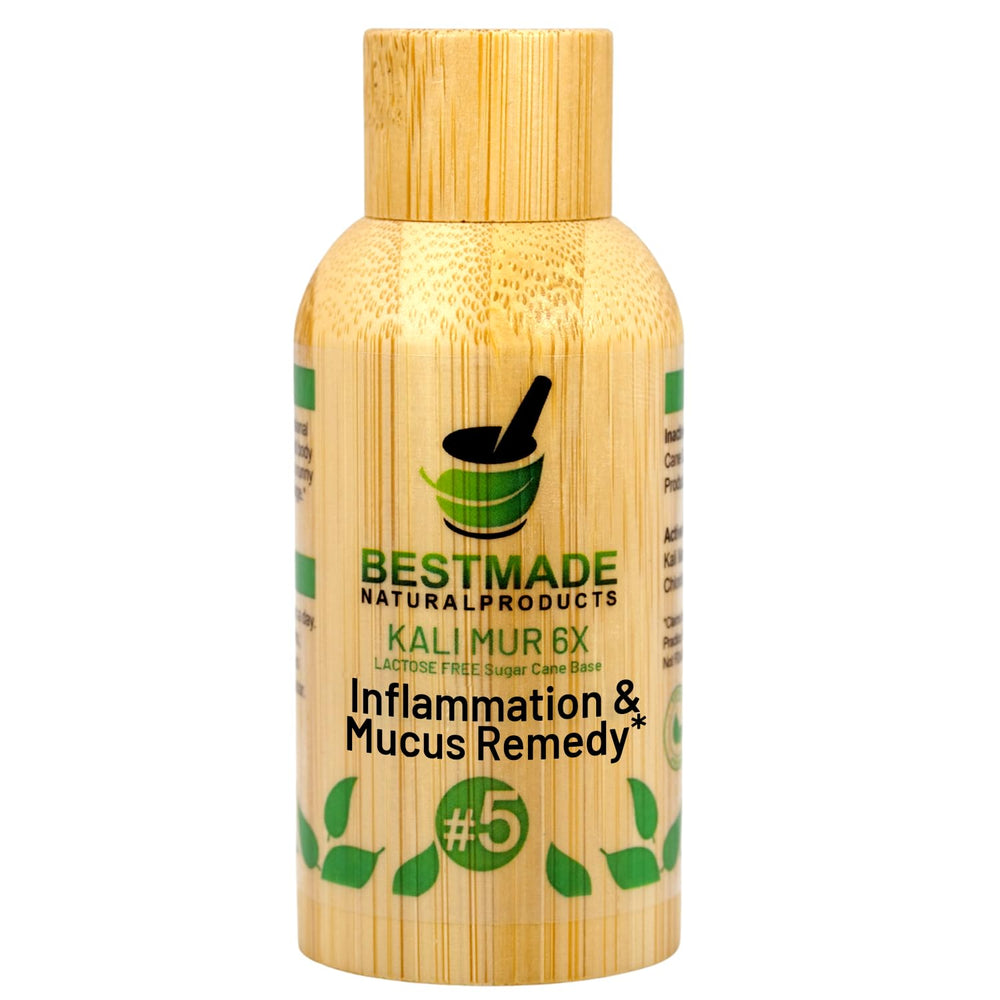 Bestmade Kali Mur 6X bottle promoting nasal clearance and breathing ease.