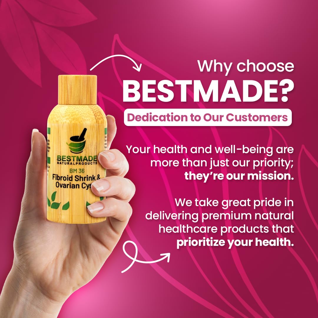 Bestmade Natural ingredients label close-up underscores plant-based formulation for gentle wellness