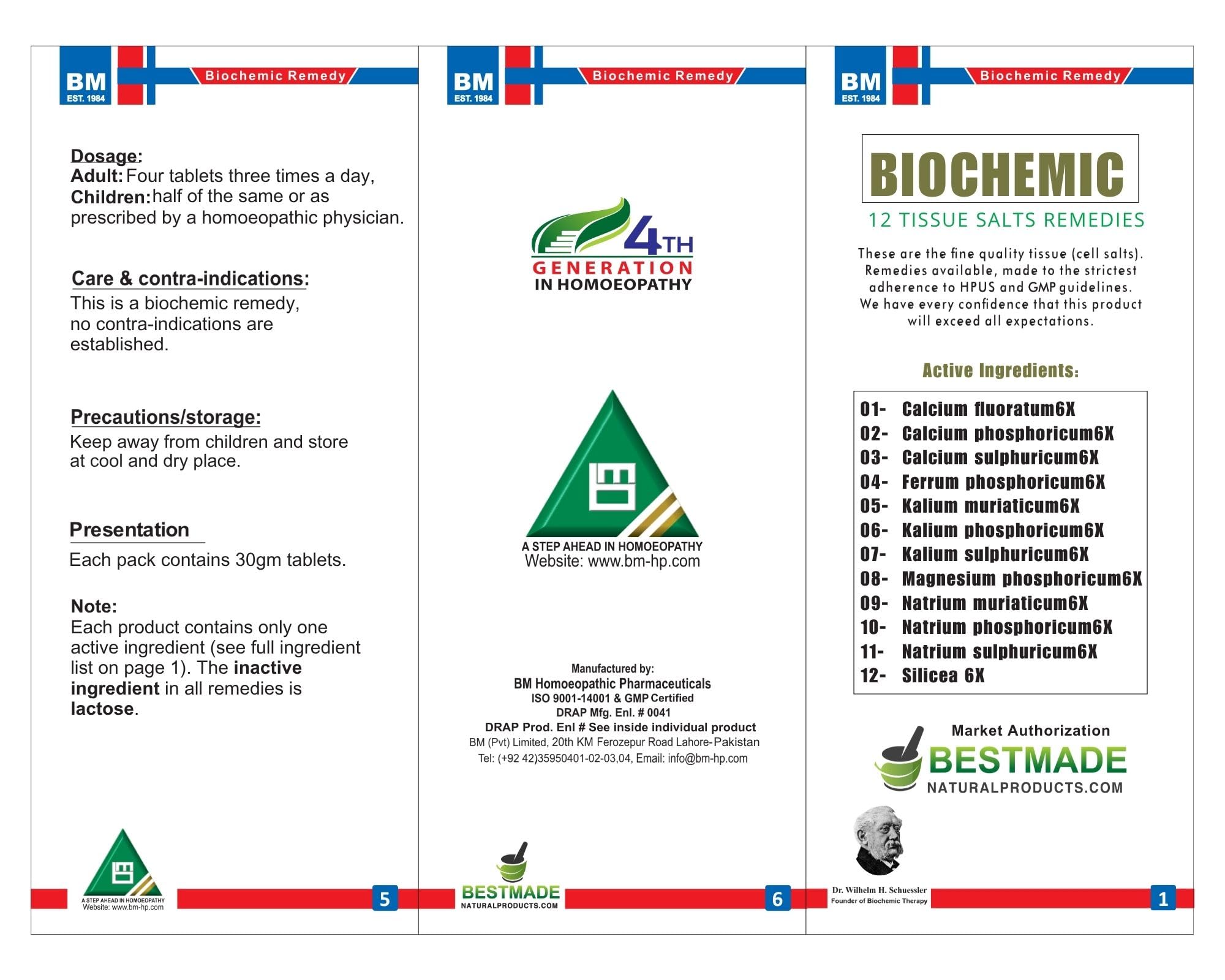 Front packaging and label of Bestmade emphasizing natural ingredients.
