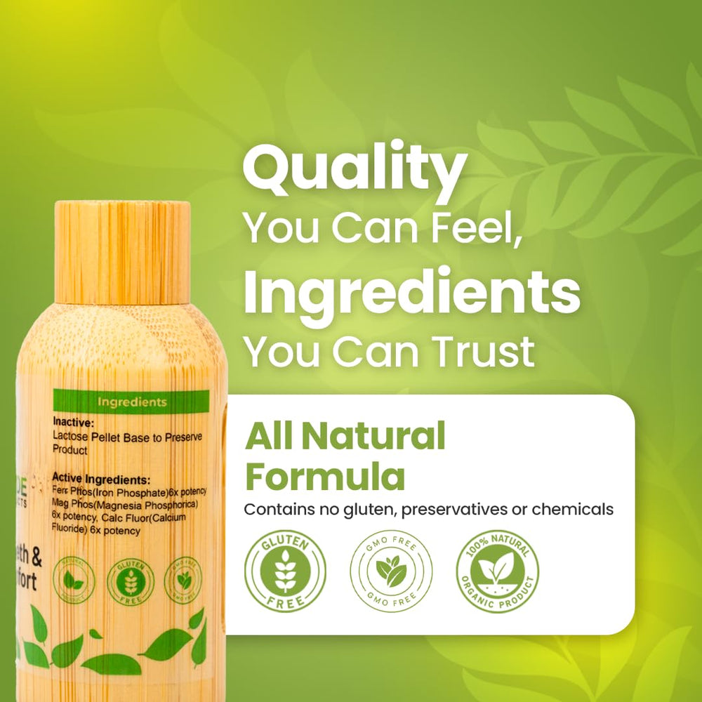 Bestmade Toothache and Nerve BIO23 packaging with EMF shielded design preserves freshness.