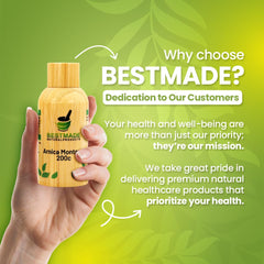 Relaxed user after activity with Bestmade Arnica 200C for soreness relief