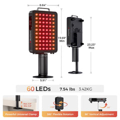 BestQool infrared 940nm near-infrared for broad coverage and calming ambience.