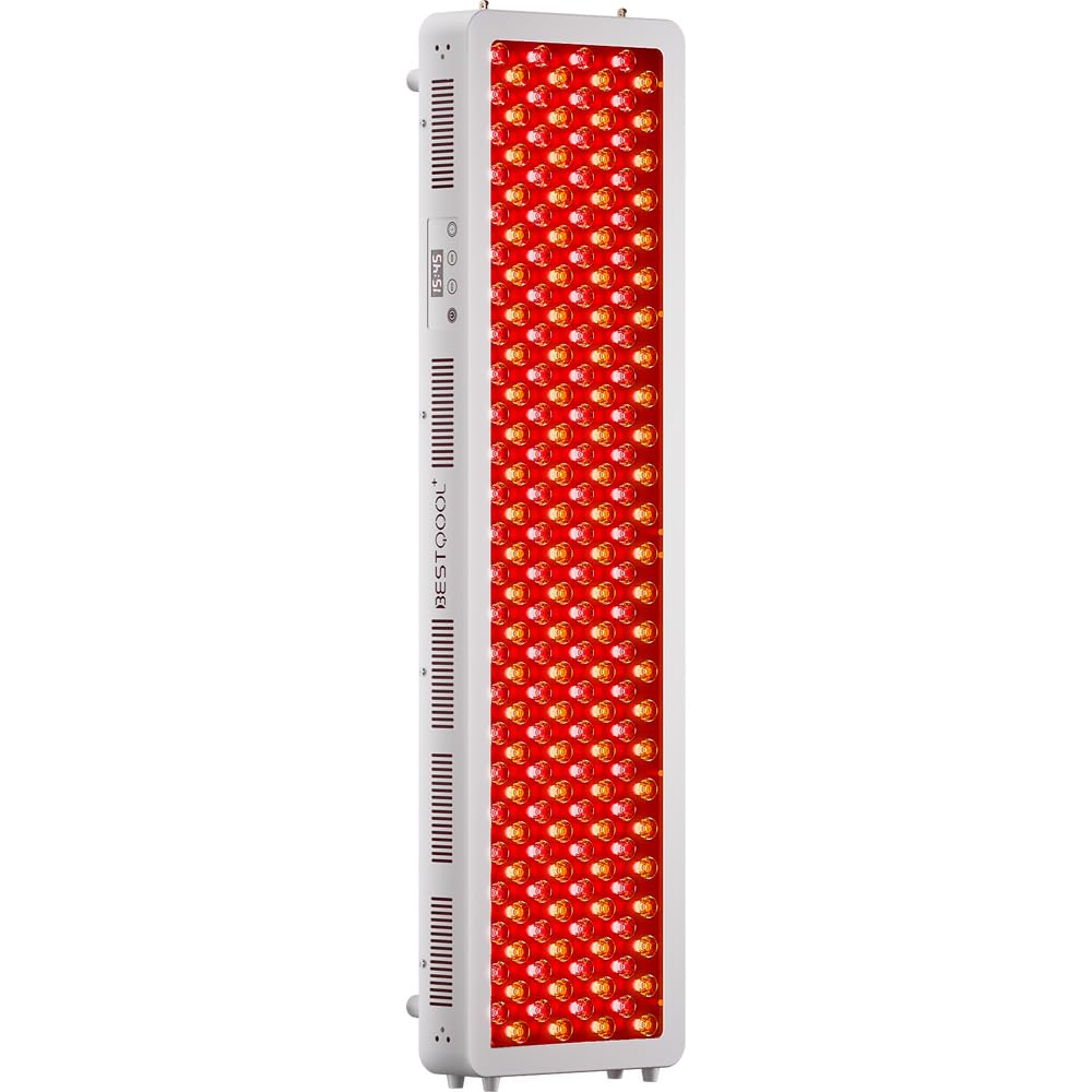BestQool Pro200 panel front view for convenient at-home red light sessions