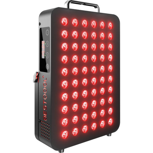 BestQool red light panel front view for convenient home therapy sessions.