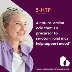 Bestvite 5-HTP capsules closeup showing uniform capsules for daily use.