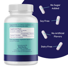 Bestvite Cognizin label front highlighting vegan, gluten-free brain health.