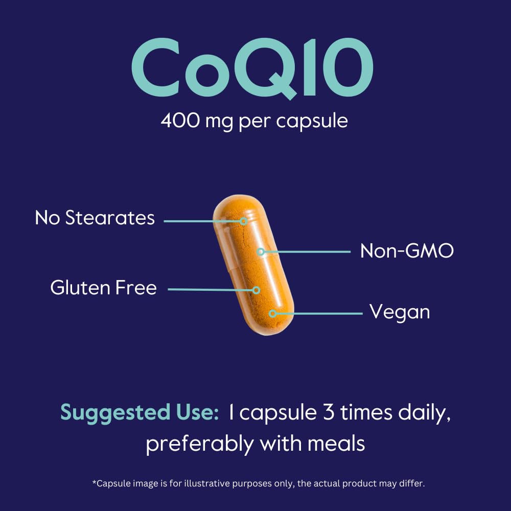Bestvite CoQ10 bottle with GMP and NSF certification labels.