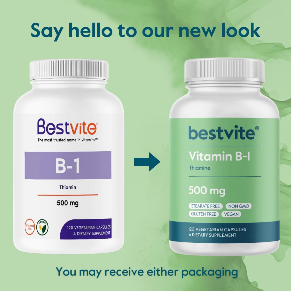 BESTVITE energy metabolism B1 capsules suitable for daily use.