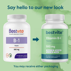 BESTVITE energy metabolism B1 capsules suitable for daily use.