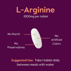 BESTVITE L-Arginine 240x2 pack on countertop for routine supplementation.