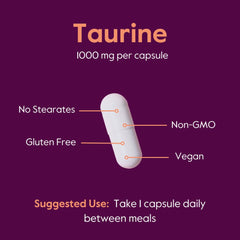 BestVITE Taurine USA manufacturing seal emphasizes trusted production standards.