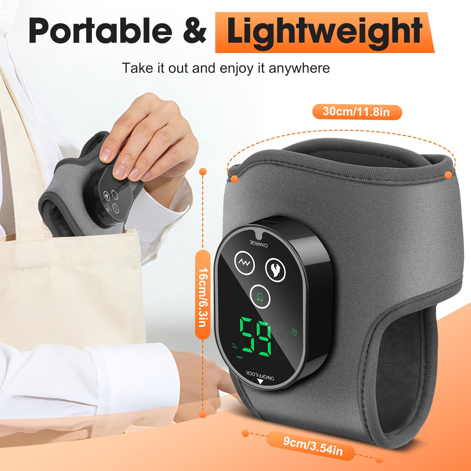 BETOLEAN compact design ideal for travel and on-the-go relief.