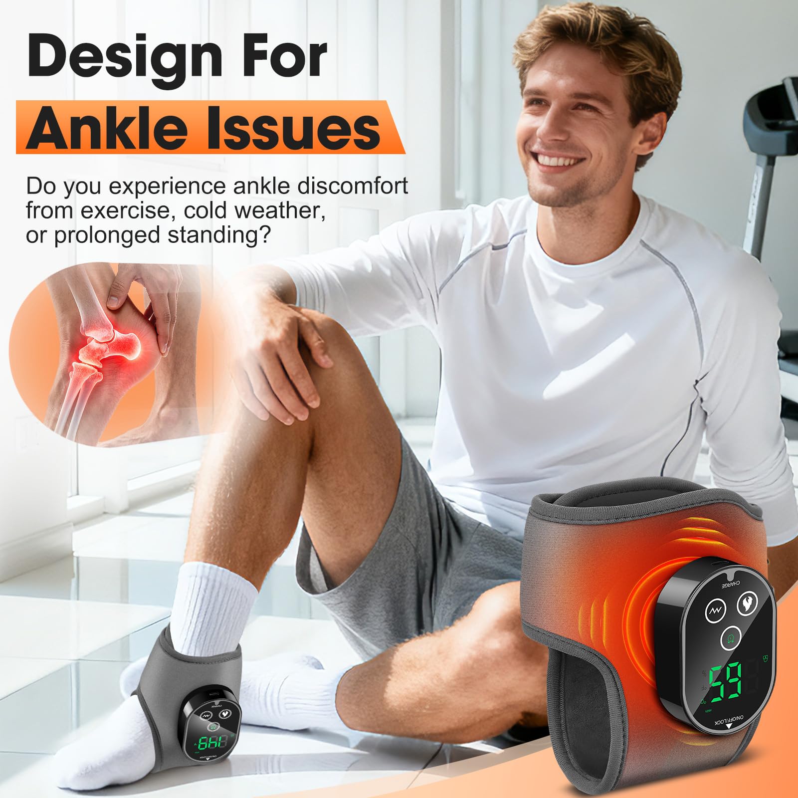 BETOLEAN cordless rechargeable battery enabling portable use.