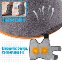 BETOLEAN soft fabric wrap contours ankles for comfortable heat therapy