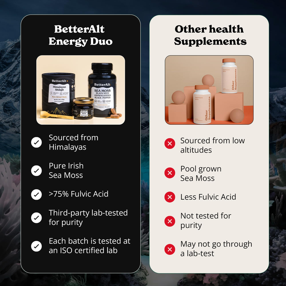 Better Alt energy and immunity boost visual, vibrant lifestyle choice.