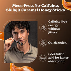 Better Alt Himalayan Shilajit honey stick in convenient format.