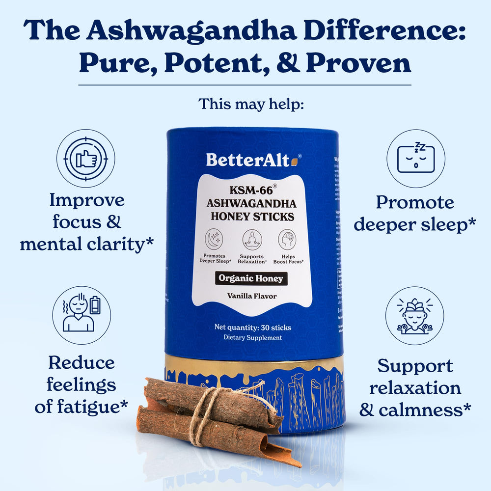 Better Alt Himalayan Shilajit Honey Stick closeup highlights texture and natural color